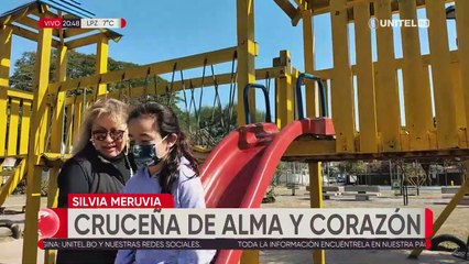 Silvia Meruvia, cruceña de alma y corazón ha formado grupos solidarios para ayudar necesitados