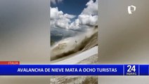 Tragedia en Italia: Al menos 6 muertos y varios heridos por avalancha en Los Alpes