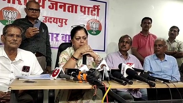 वसुंधरा राजे का हमला, बोली हर गलती कीमत मांगती है, कन्हैया हत्याकांड की क्या कीमत होगी