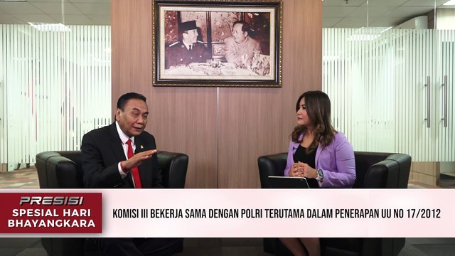 Dialog Presisi Spesial Bhayangkara ke-76 Bersama Bambang Wuryanto -Ketua Komisi III DPR RI Fraksi PDI-P : Komisi III Dukung Penuh Program Polri yang PRESISI