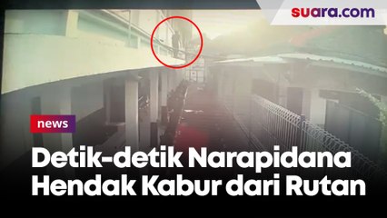 Detik-detik Narapidana Hendak Kabur dari Rutan Klas I Surakarta