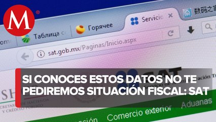 SAT: si sabes estos dos datos no tienen por qué pedirte constancia de situación fiscal
