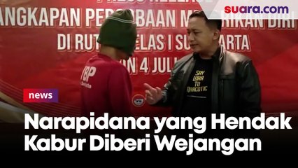 Kepala Rutan Klas I Surakarta Urip Dharma Yoga Memberi Wejangan kepada Narapidana yang Hendak Kabur