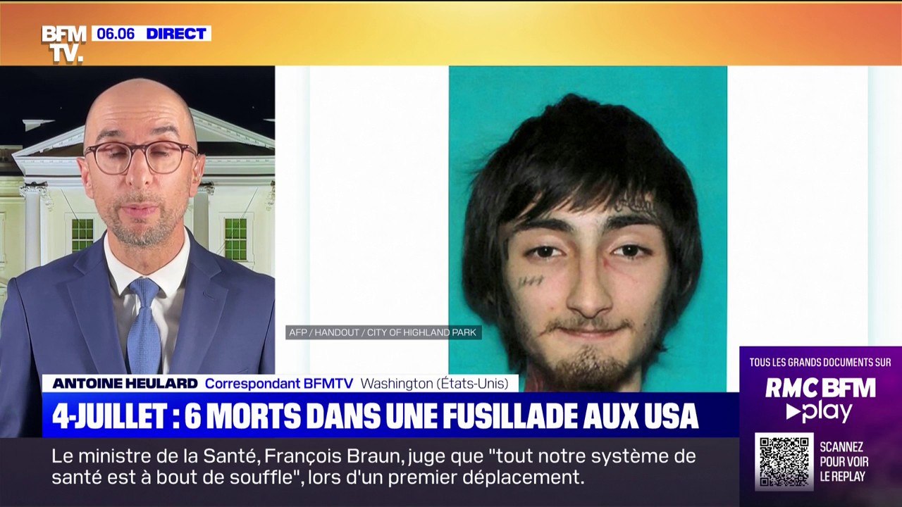États-Unis: au moins 6 morts dans une fusillade lors d'un défilé du 4-Juillet, un suspect interpellé