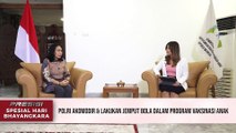 Dialog Presisi Spesial Bhayangkara ke-76 Bersama Bintang Puspayoga -Menteri PPPA RI  : Polri Akomodir & Lakukan Jemput Bola Dalam Program Vaksin Anak