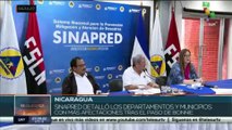 Gobierno de Nicaragua ofrece primer balance sobre afectaciones de la tormenta tropical Bonnie
