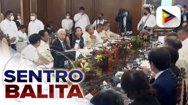 Unang cabinet meeting ng administrasyon ni Pres. Marcos Jr., isinagawa ngayong araw; Ekonomiya ng bansa, una sa agenda ng pagpupulong