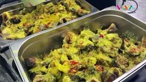 Suasana Dapur Katering Makanan Jamaah Haji Indonesia