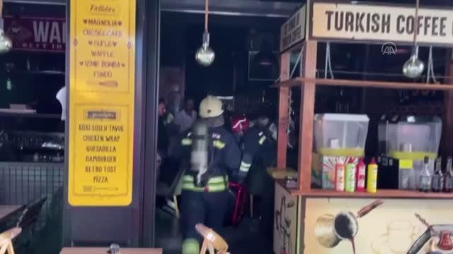 Son dakika haberleri: Kafede yangın hasara yol açtı