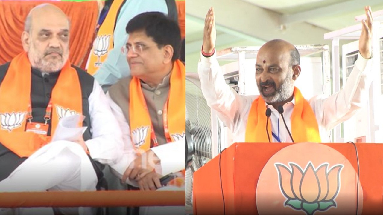 తెలంగాణ రాష్ట్రం బీజేపీది,బండి సంజయ్ పవర్‌ ఫుల్‌ స్పీచ్‌  *Telanagna  | Telugu OneIndia