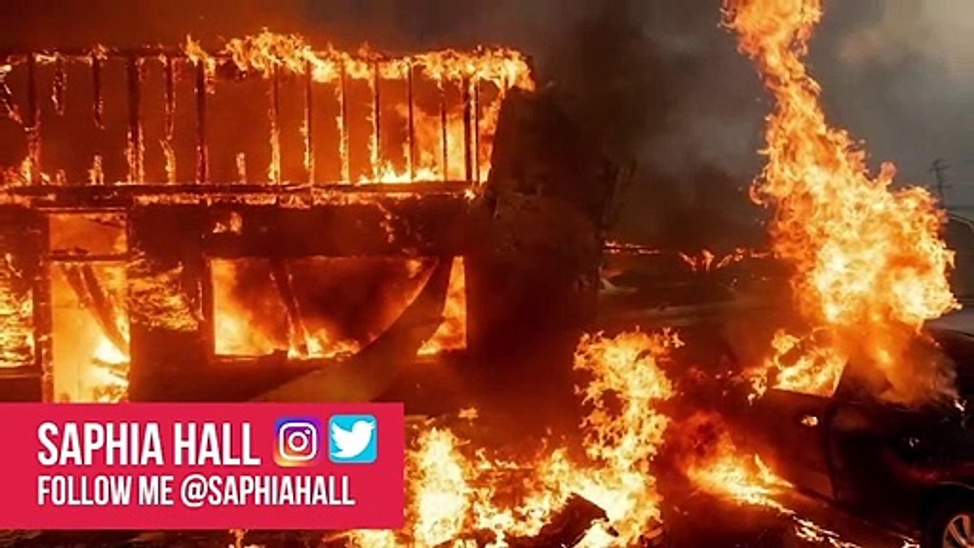 ⁣Celebrities React To California Wildfire And Aftermath Of Their Homes