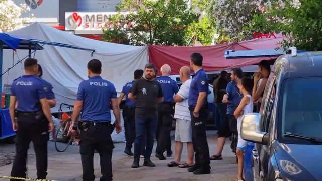 Apartmana giren adamın kafasına tükürünce dehşet kaçınılmaz oldu! Balkona çıkıp kafasına ateş etti