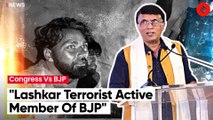Congress Leader Pawan Khera Attacks BJP Over Arrested Lashkar Terrorist's Links With Saffron Party