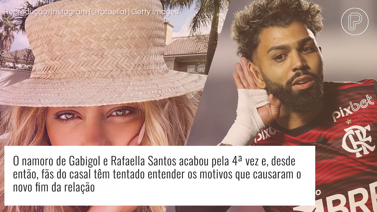 Rafaella Santos quebra o silêncio após 4º término com Gabigol e explica indireta