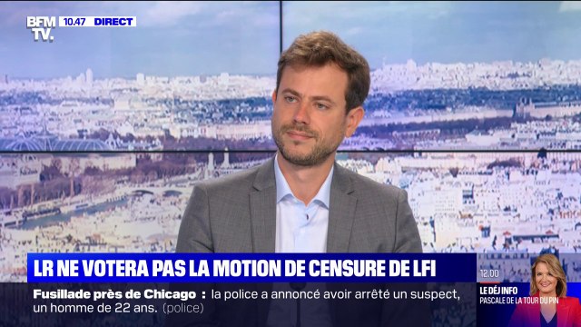 Paul Vannier (député Nupes-LFI): Nous déposons une motion de censure parce-que ce gouvernement se défile
