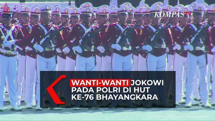 Wanti-Wanti Jokowi pada Polri di HUT ke-76 Bhayangkara: Rakyat Menilai Polri!