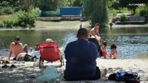 Der etwas andere Sommerurlaub: Strandleben in Kiew