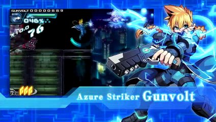Nintendo eShop - Azure Striker GUNVOLT Reveal trailer