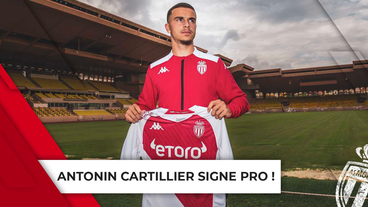 ANTONIN CARTILLIER SIGNE SON PREMIER CONTRAT PROFESSIONNEL ✍