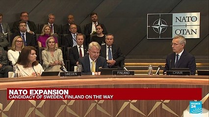 REPLAY: NATO launches ratification process for Sweden, Finland membership