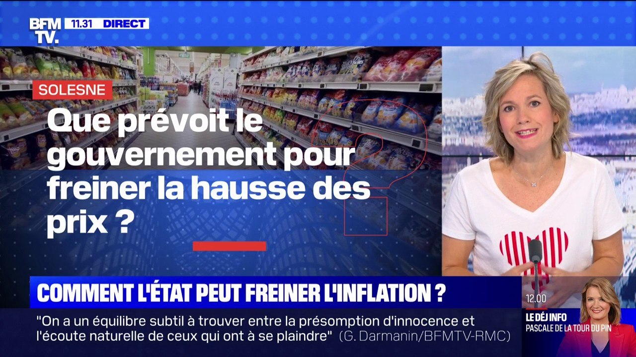 Pouvoir d'achat: que prévoit le gouvernement pour freiner la hausse des prix? BFMTV répond à vos questions