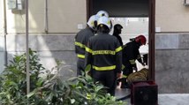 Palermo - In fiamme friggitrice in un ristorante, Vigili del Fuoco evitano il peggio (05.07.22)