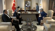 Akşener, Kurban Bayramı dolayısıyla Ankara Büyükşehir Belediye Başkanı Mansur Yavaş'ı makamında kabul etti