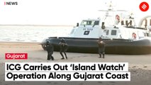 Indian Coast Guard Carries Out 'Island Watch' Operation Along Dwarka Coast In Gujarat