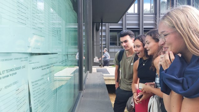 Résultats du Bac 2022 à Rennes : découvrez la réaction des lycéens dans leur établissement