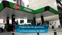 Producción de gasolinas se desploma 49% #EnPortada