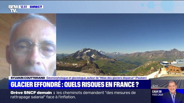 Effondrement en Italie: pour le glaciologue Sylvain Coutterand, beaucoup de glaciers sont surveillés de près en France