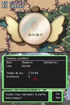 Pokémon Donjon Mystère : Explorateurs du Temps online multiplayer - nds