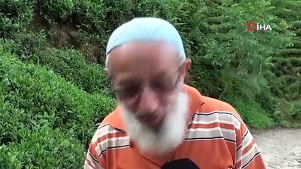 Rize'de olay olan ''Göktaşı'' iddiası