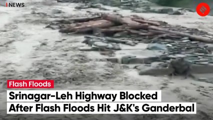 Srinagar-Leh Highway Blocked After Flash Floods Hit Jammu and Kashmir's Ganderbal