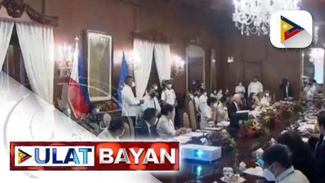 Food security, inflation, transportasyon, at face-to-face classes, kabilang sa mga pinag-usapan sa unang Cabinet meeting ni Pres. Marcos Jr.