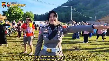 Peringatan hari Bhayangkara ke 76 POLRES LOBAR