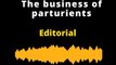 Editorial en inglés: The business of parturients