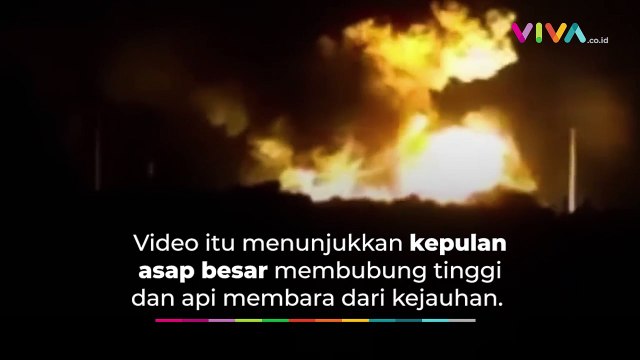 Gudang Amunisi Rusia Meledak! Pasukan Ukraina Serang Donetsk