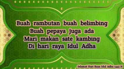 Pantun Idul Adha ❕Kumpulan Pantun Idul Adha 2022 Terbaru, Cocok untuk Ucapan Idul Adha ke Teman dan Keluarga.