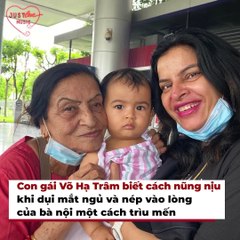 Con gái Võ Hạ Trâm 1 tuổi mới gặp bà nội, cả nhà từ Ấn sang thăm cháu | Điện Ảnh Net