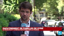 Rapatriement de familles en Syrie : 