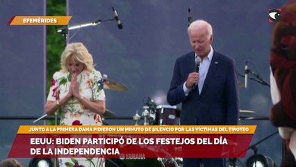 EEUU: Biden participó de los festejos del día de la independencia