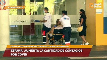 España: aumenta la cantidad de contagios por covid