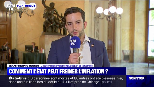 Baisse de la TVA sur l'énergie: Jean-Philippe Tanguy (RN) se dit très heureux que les Républicains s'alignent sur nos idées