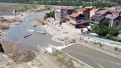 Son dakika haber: (DRON) - Selden etkilenen bölgelerde çalışmalar sürüyor