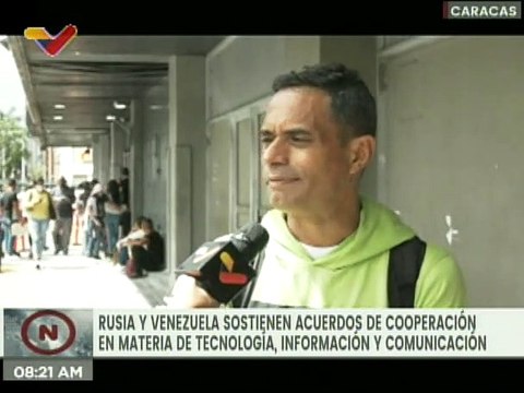 Ciudadanos respaldan la firma de 12 acuerdos bilaterales y de cooperación entre Rusia y Venezuela