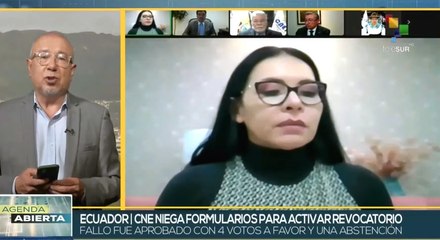 Revocatoria de mandato a mandatario ecuatoriano es denegada por el CNE