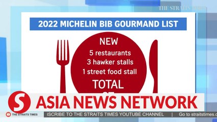 The Straits Times | Nine new restaurants and hawker stalls on Singapore's Bib Gourmand list