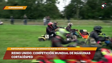 Reino Unido: Competición mundial de máquinas cortacésped