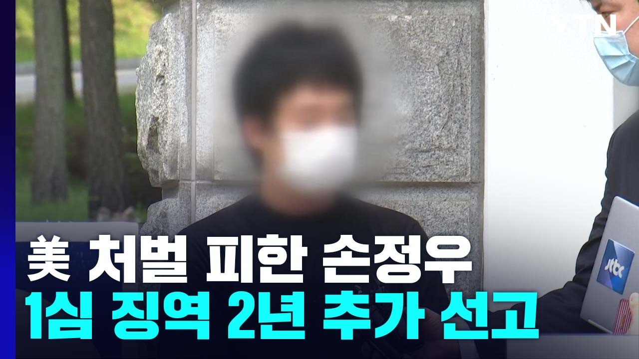 美 처벌 피한 손정우, 국내서 1심 징역 2년 추가 선고 / YTN